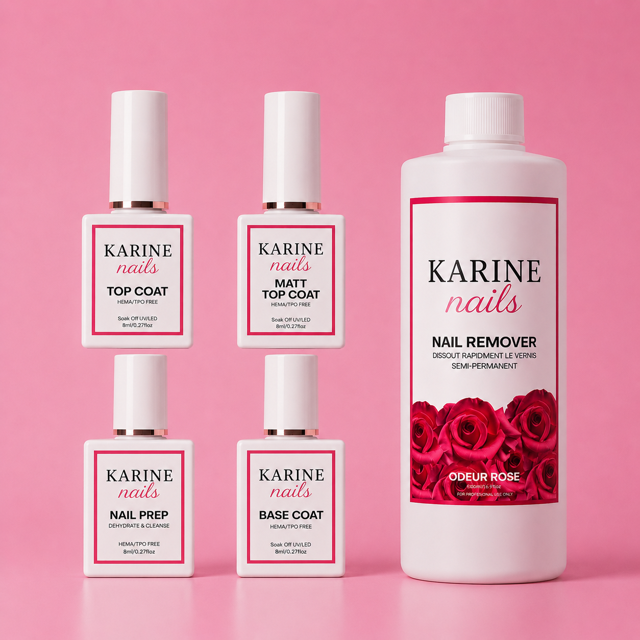 LE KIT DE PRÉPRATION ET LE DISSOLVANT